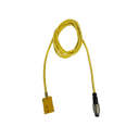 Patch cable, thermocouple, 1.5m 712 3-pin/m to K-style/f