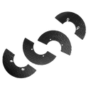 Xcel Carbon Fiber 4 Bolt Chain Guards
